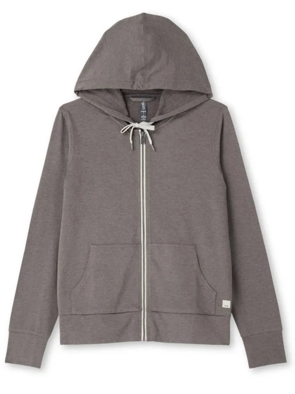 Vuori Halo Performance Hoodie 2.0 - Chai Heather - Picture 2 of 9